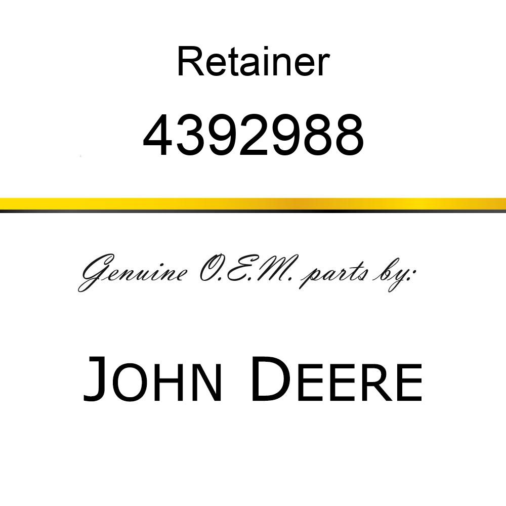 Retainer - PLATE 4392988
