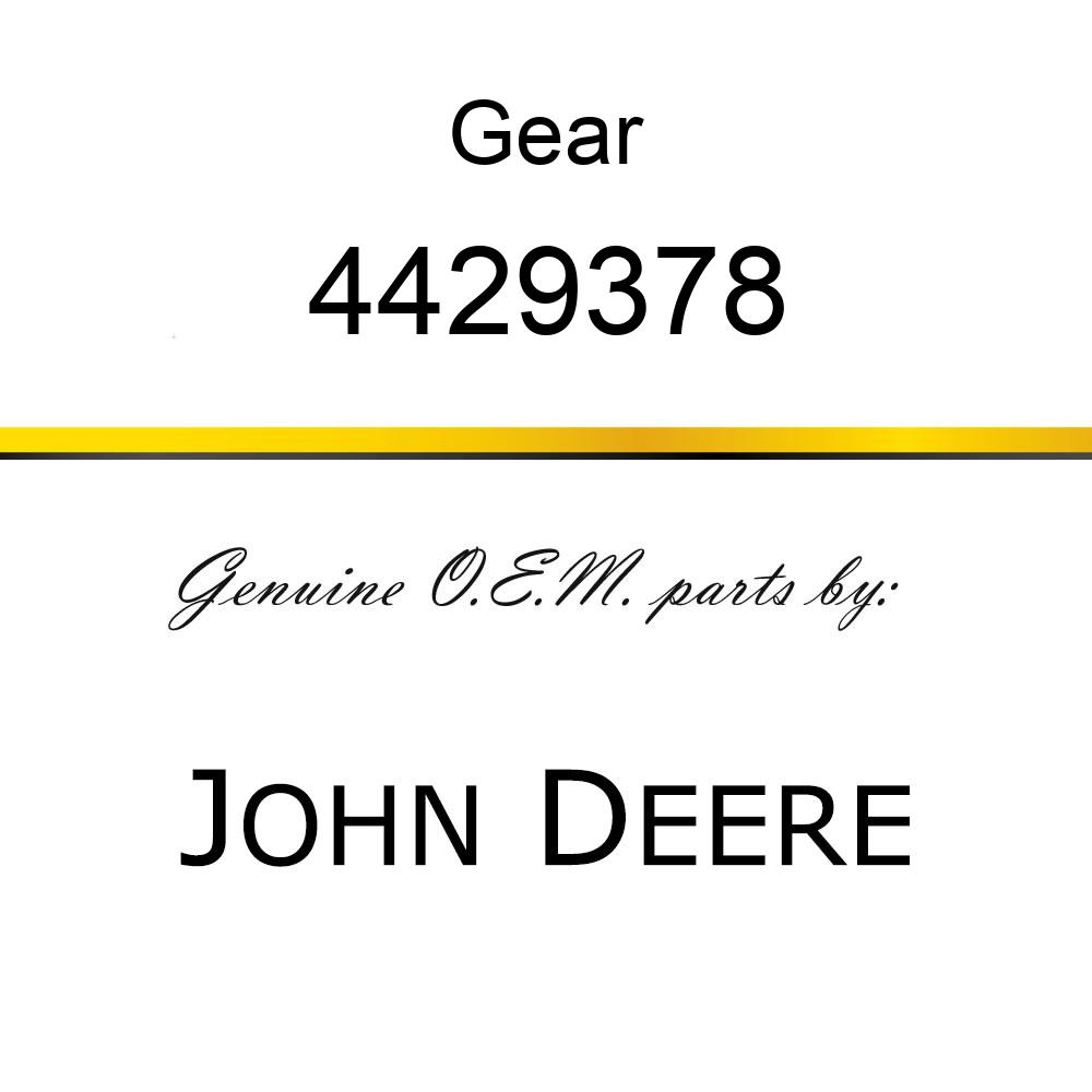 Gear - GEAR,RING 4429378