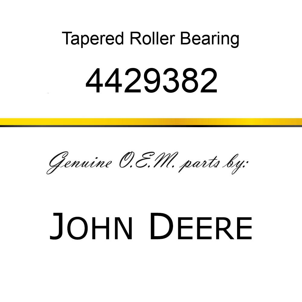 Tapered Roller Bearing - BRG.,ROL. 4429382