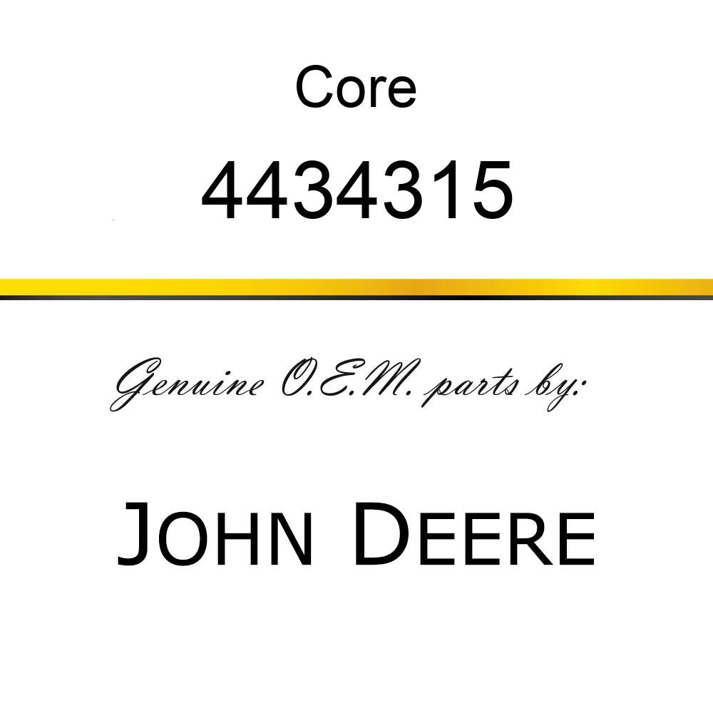 Core - CORE,RADIATOR 4434315