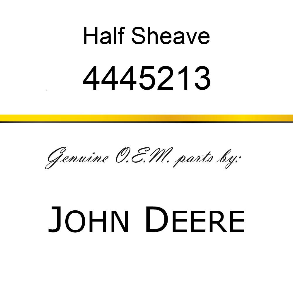 Half Sheave - BELT,FAN 4445213