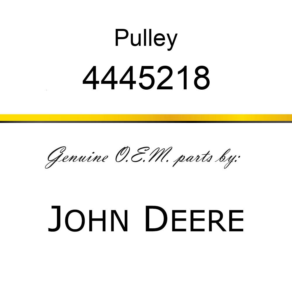 Pulley - PULLEY 4445218