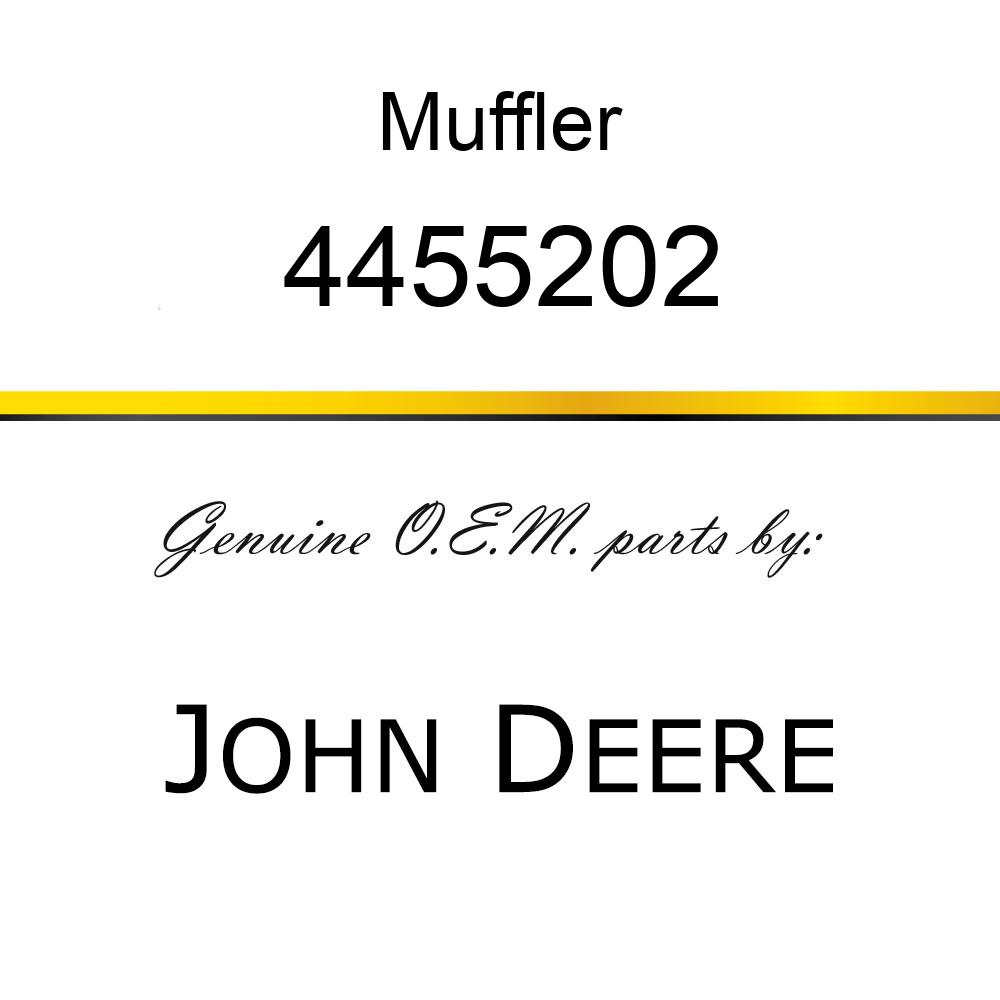 Muffler - MUFFLER 4455202