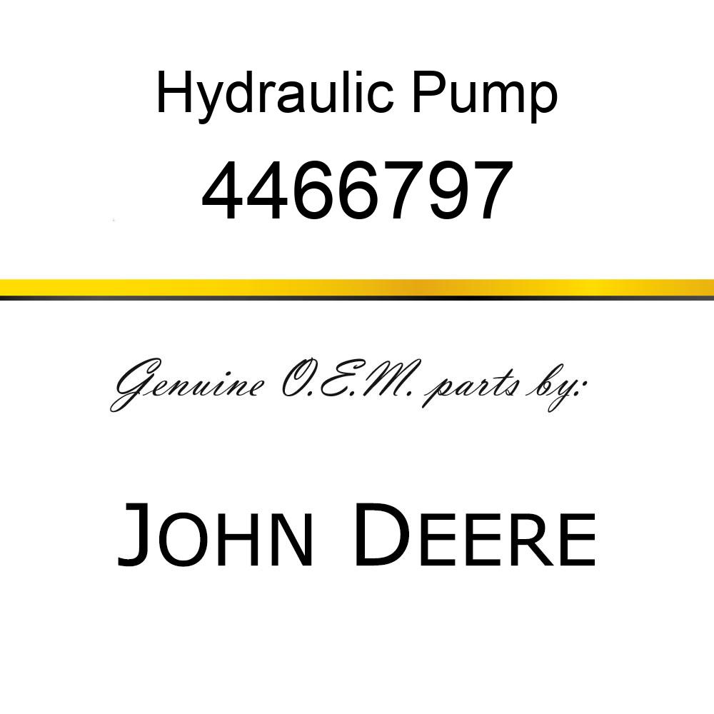 Hydraulic Pump - PUMP,PISTON 4466797