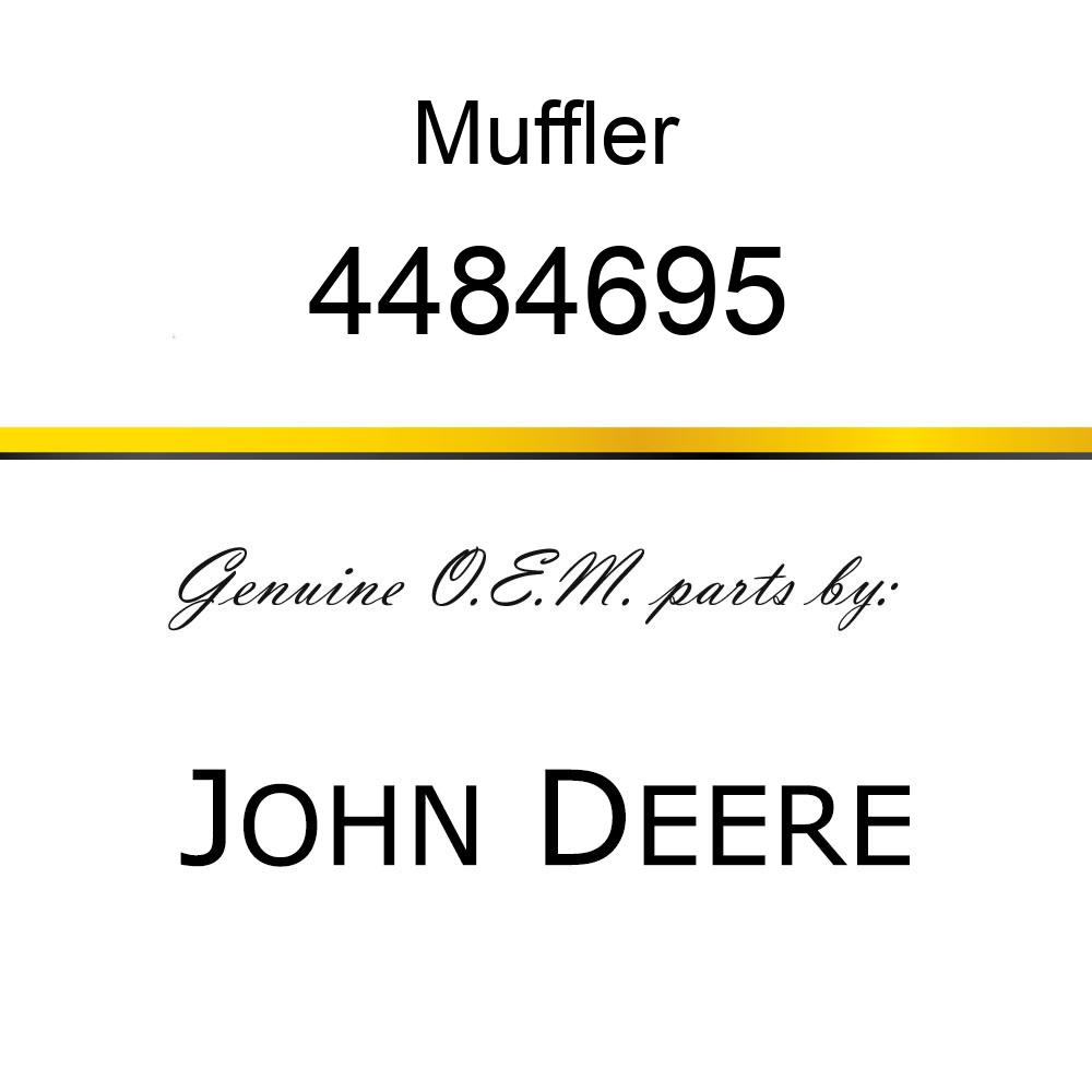 Muffler - MUFFLER 4484695