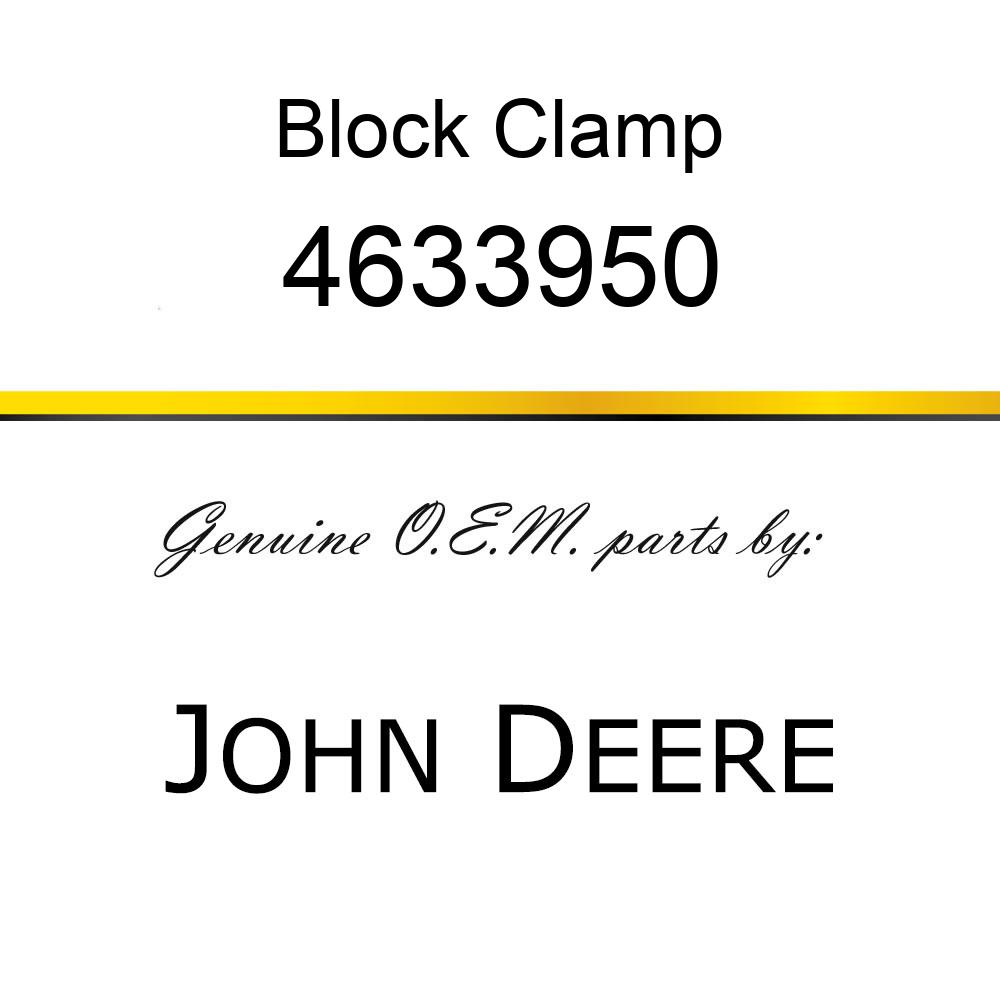 Block Clamp - CLAMP,PIPE 4633950
