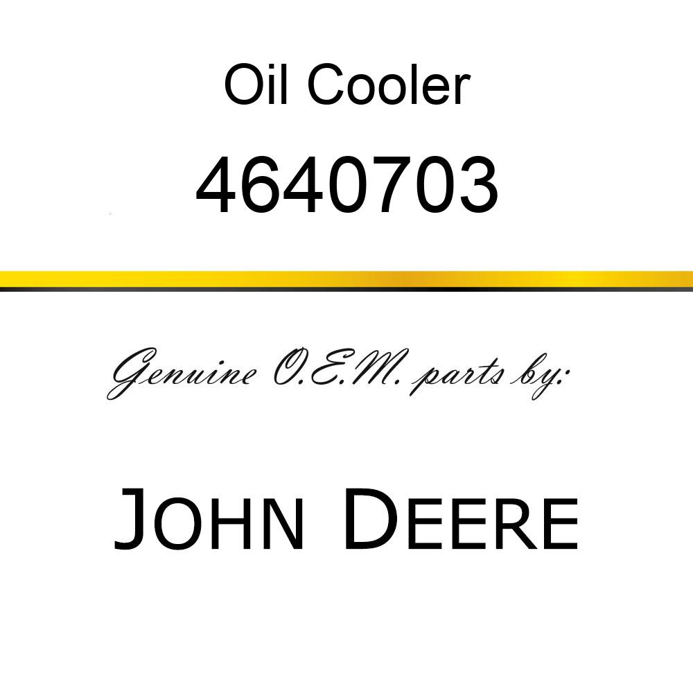 Oil Cooler - COOLER, OIL 4640703