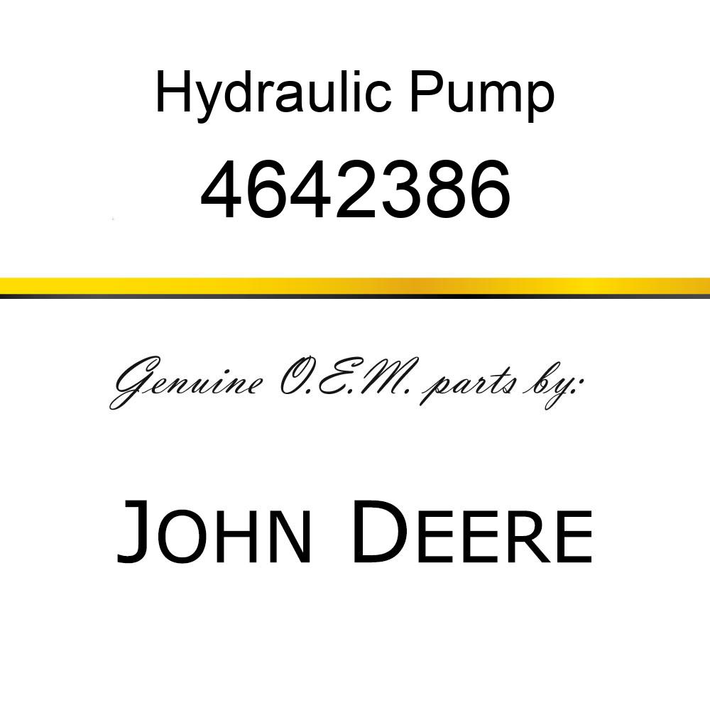Hydraulic Pump - PISTON PUMP 4642386
