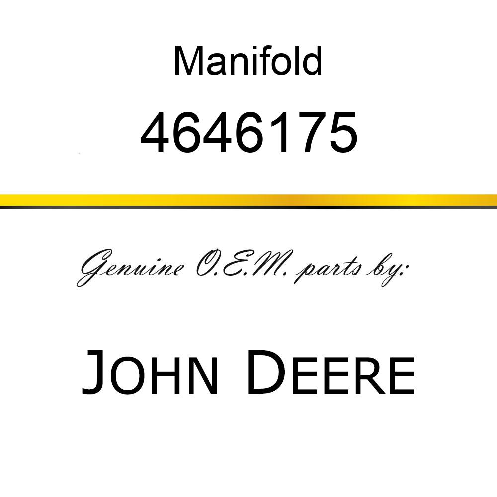 Manifold - CENTER JOINT 4646175