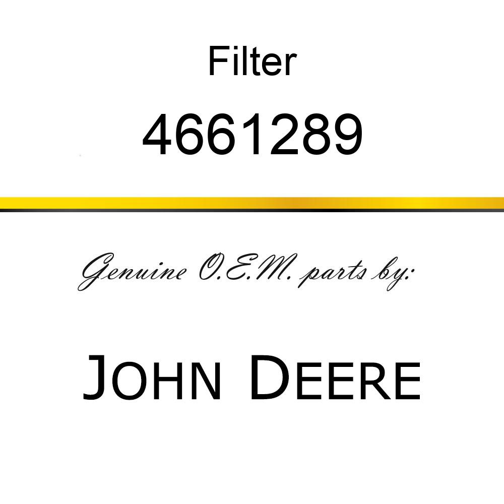 Filter - OIL FILTER 4661289