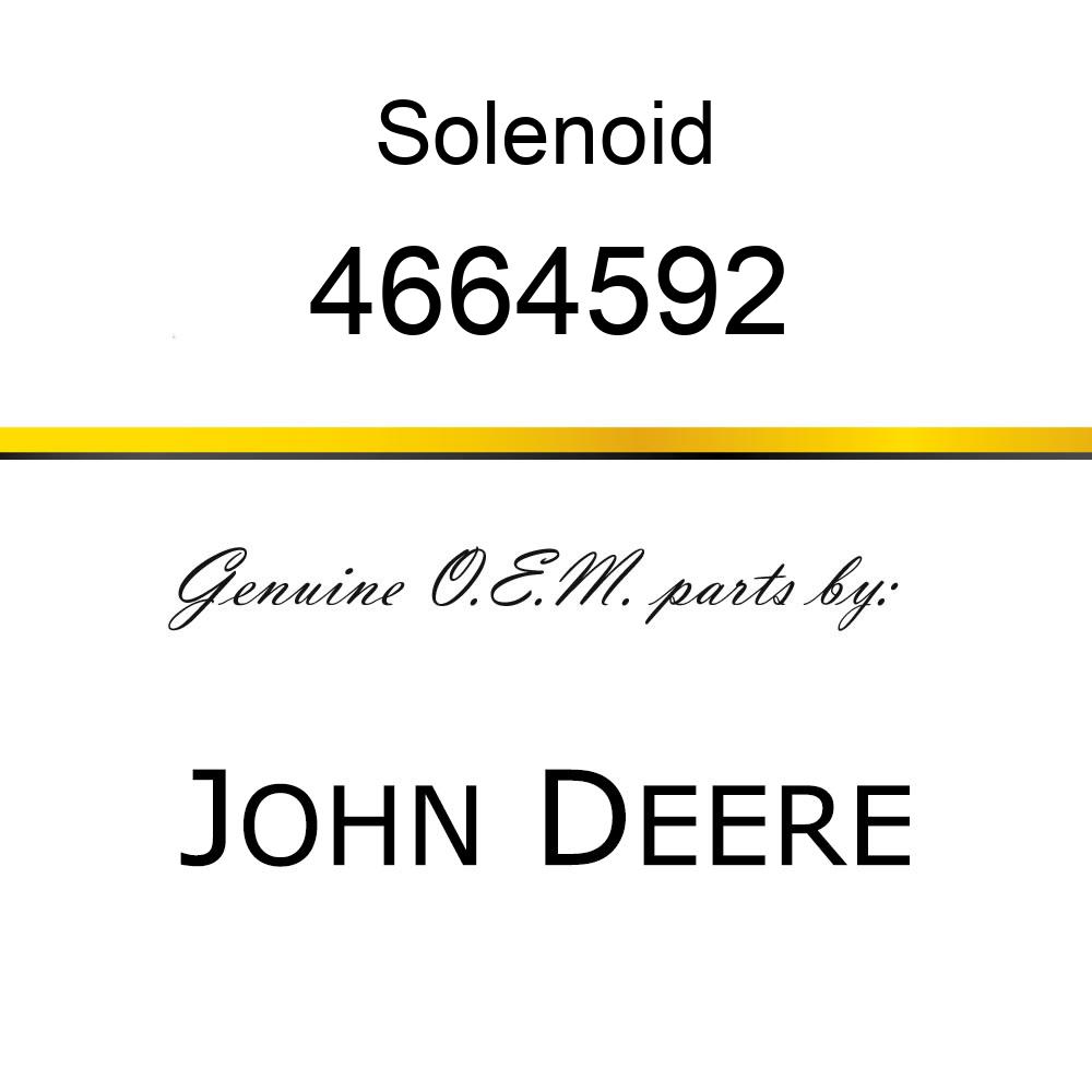 Solenoid - SOLENOID 4664592