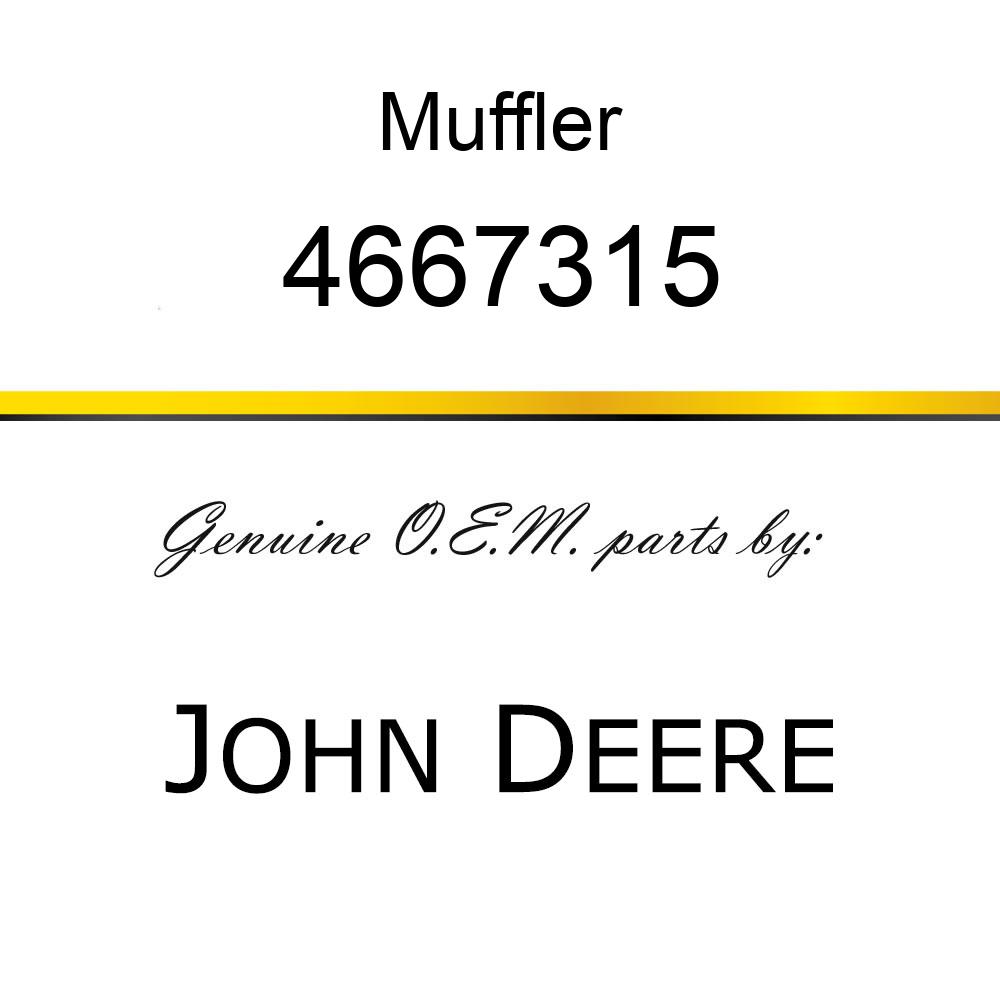 Muffler - MUFFLER 4667315