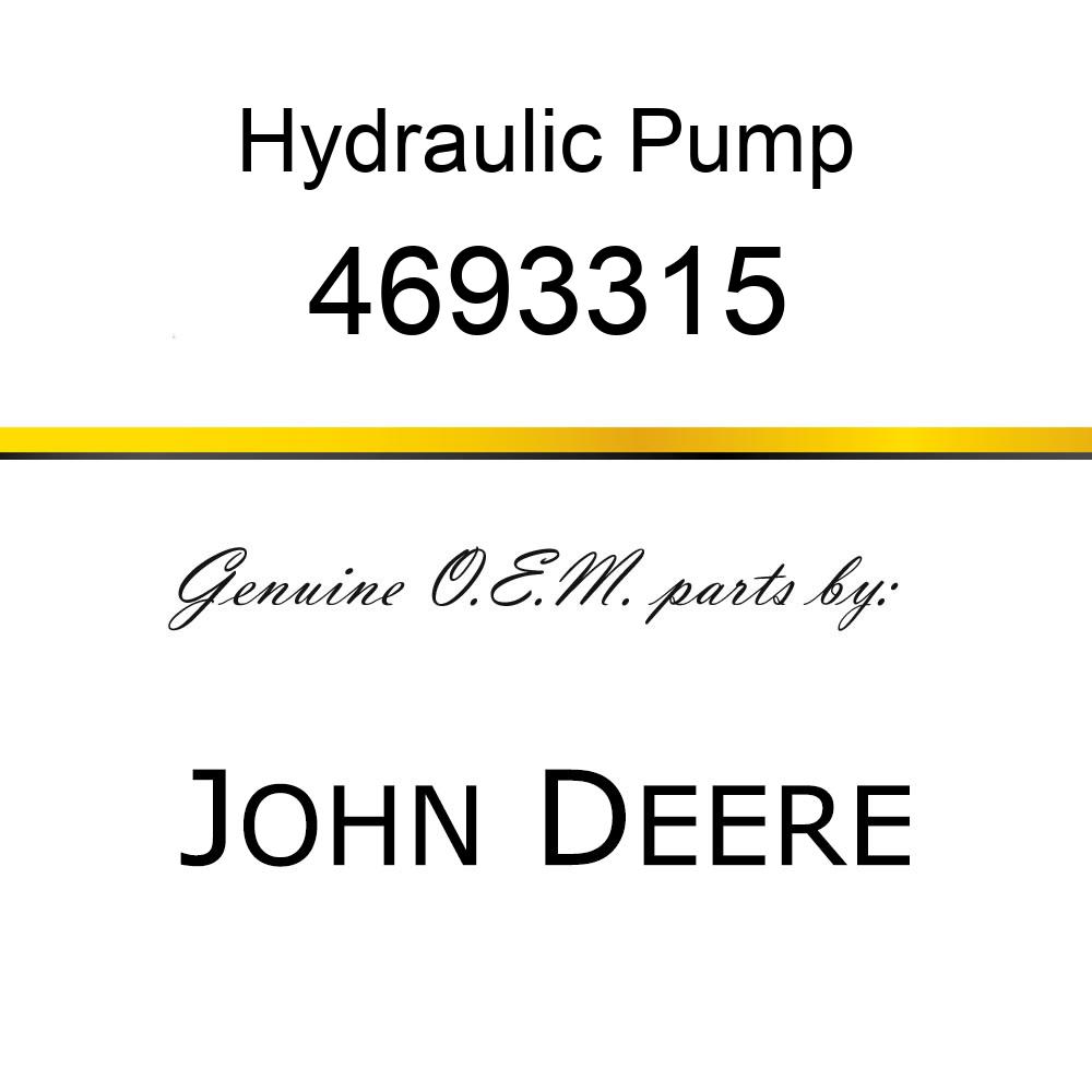 Hydraulic Pump - PUMPGEAR 4693315