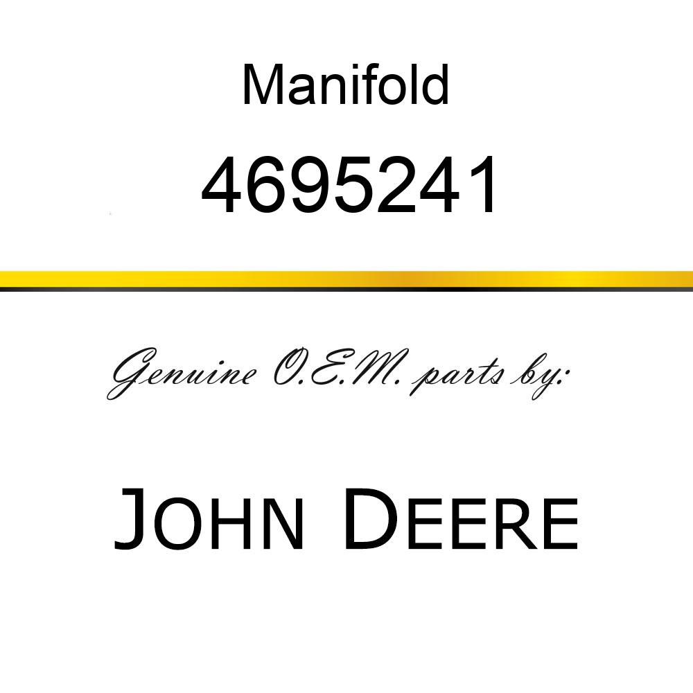 Manifold - ROTARY MAN. (JOINT CENTER) 4695241