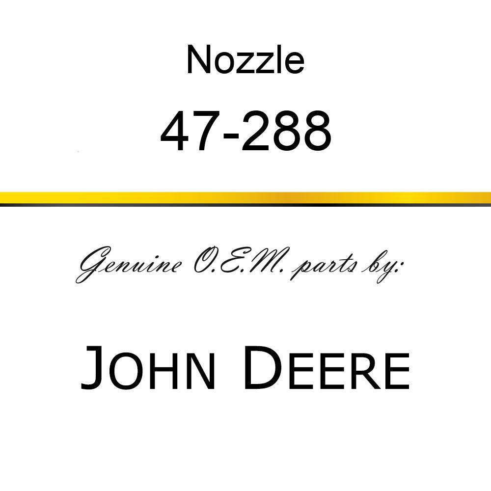 Nozzle - NOZZLEM MAIN 47-288