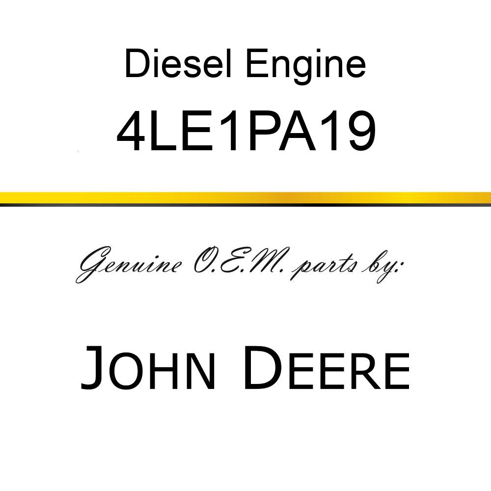 Diesel Engine - ENGINE 4LE1PA19