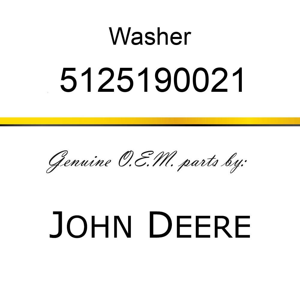 Washer - WASHER, GEAR CAM 5125190021