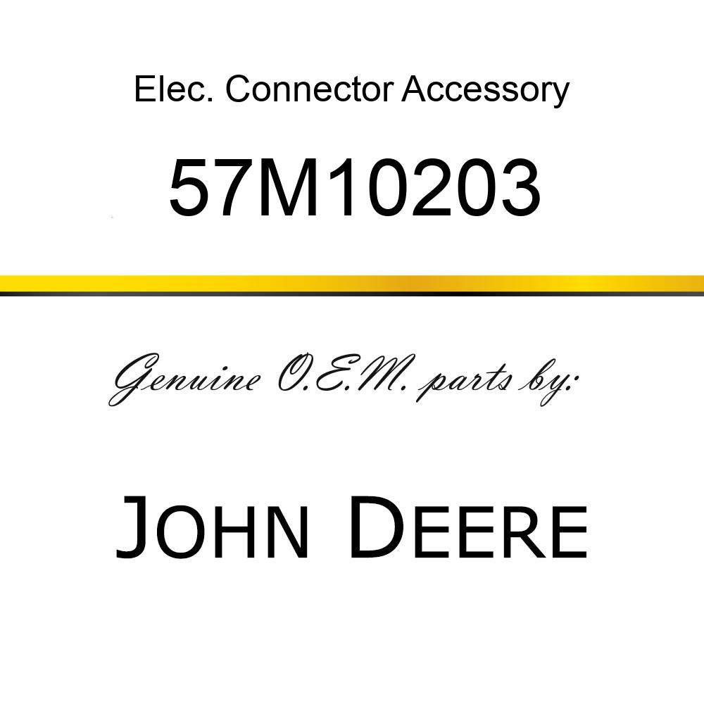 Elec. Connector Accessory - DEUTSCH DTM 2W WEDGE LOCK ORG PLST 57M10203