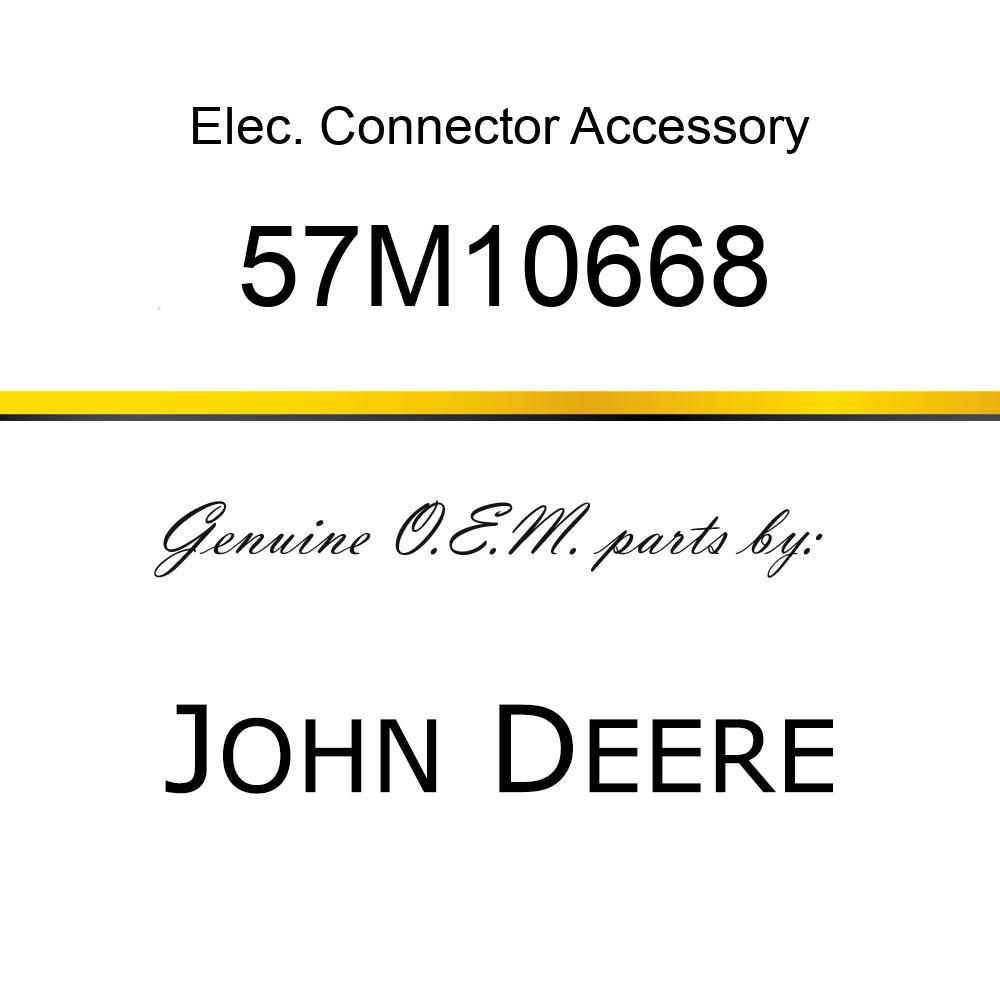 Elec. Connector Accessory - DEUTSCH DTM WEDGELOCK ORANGE PLSTC 57M10668