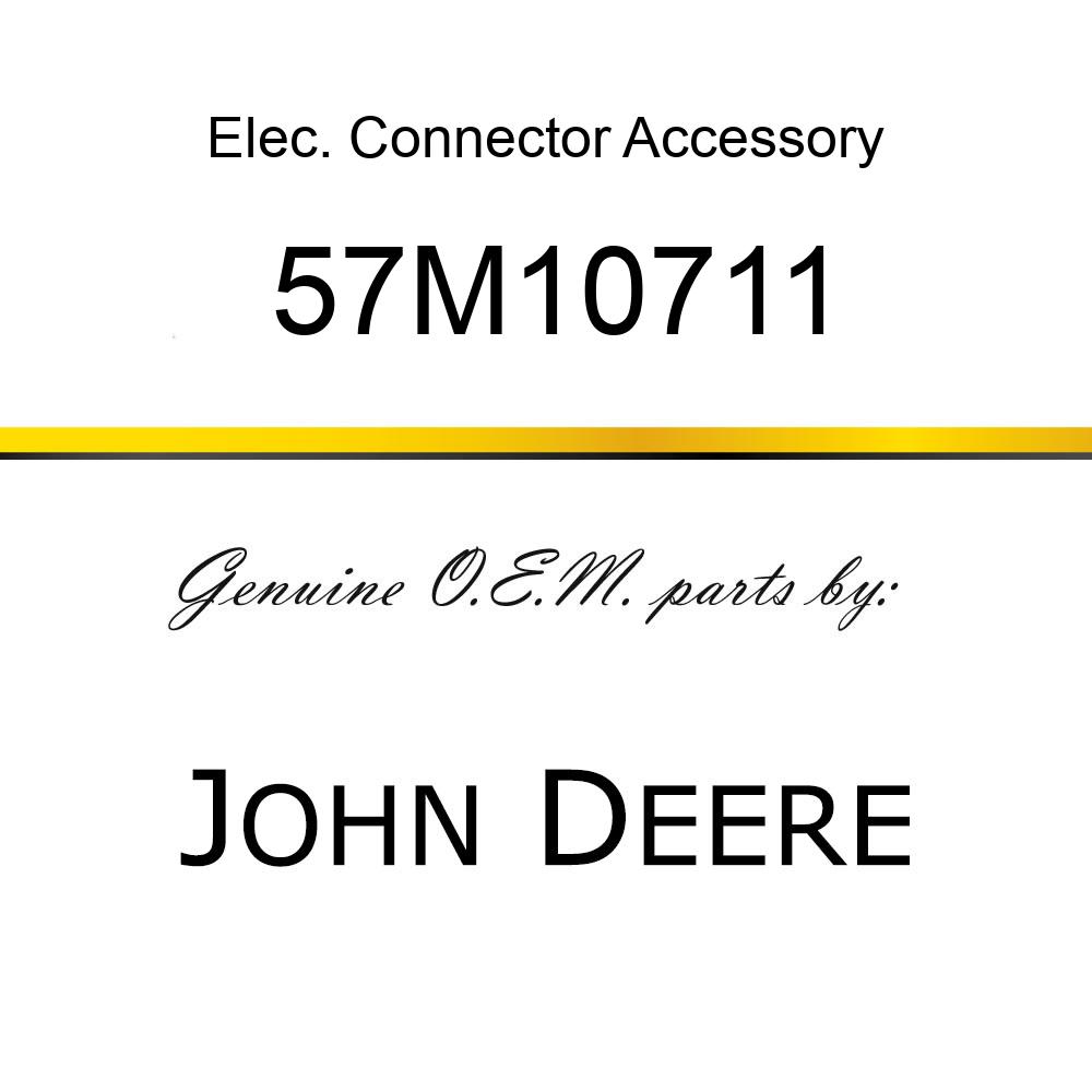Elec. Connector Accessory - TYCO 1.5-2.5 STRAIN RELIEF BLK PLST 57M10711
