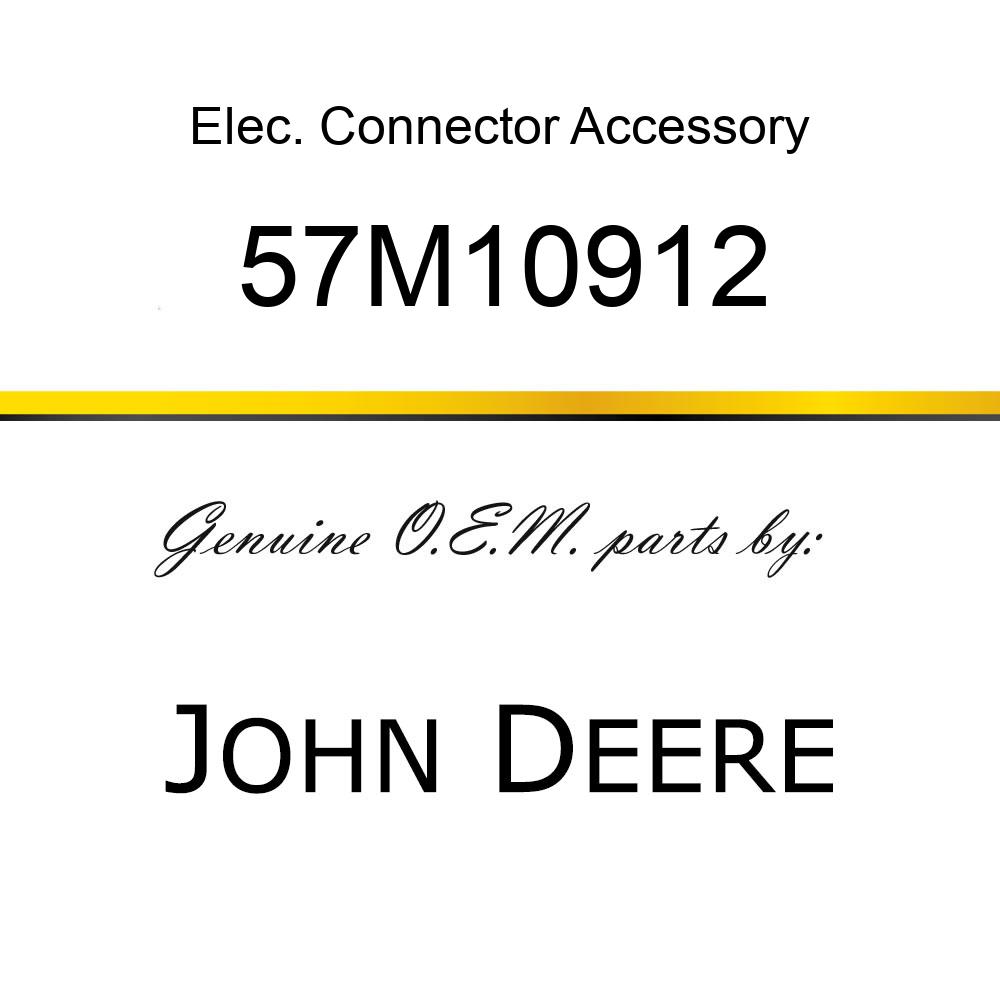 Elec. Connector Accessory - BOOT POLLAK 7 POLE SOCKET BOOT RUBR 57M10912