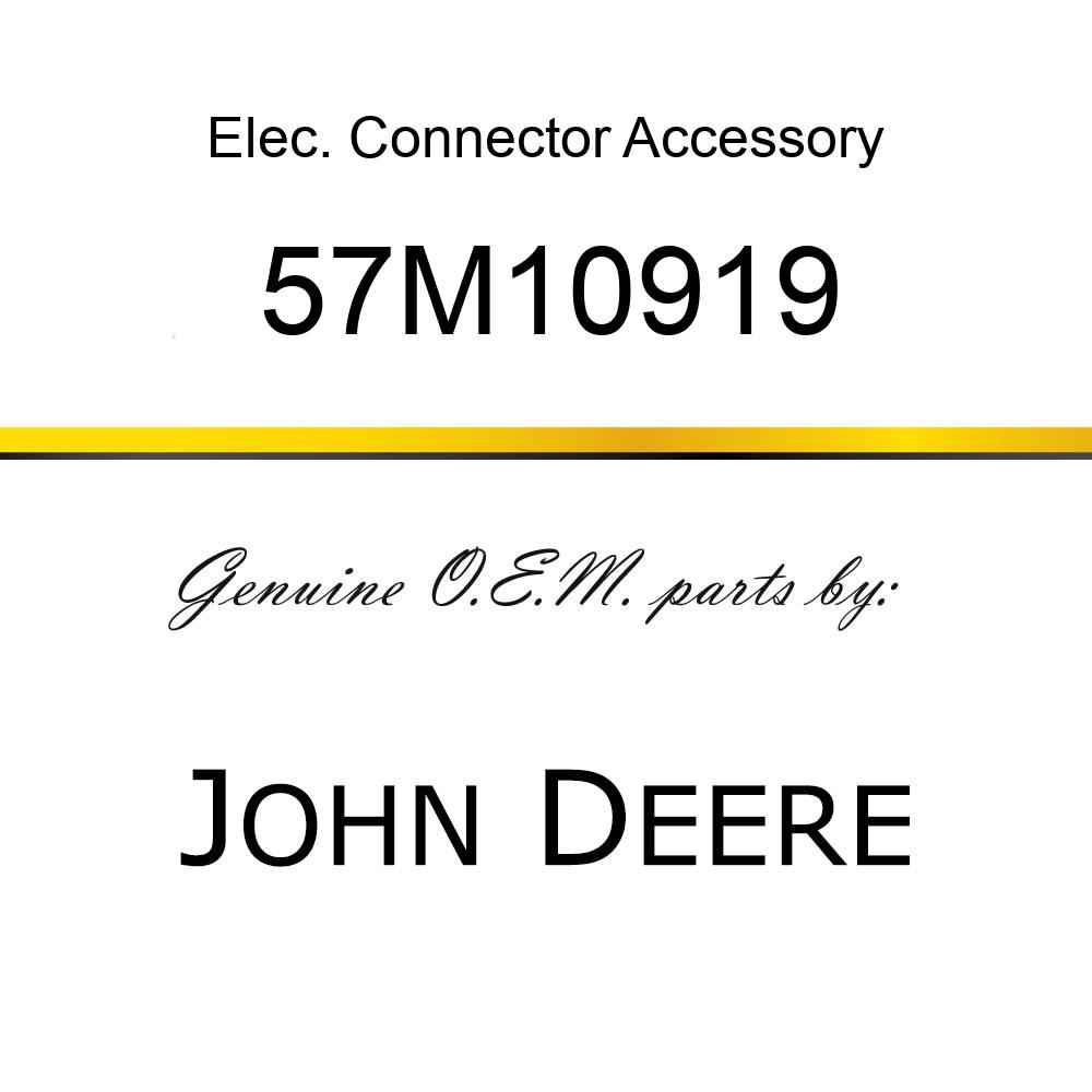 Elec. Connector Accessory - DEUTSCH DTM 2W WEDGE LOCK ORNG PLST 57M10919