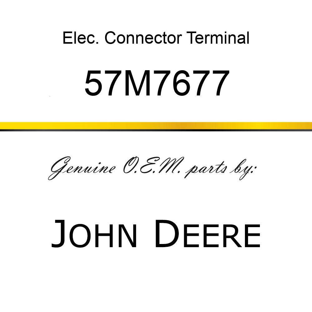Elec. Connector Terminal - DEUTSCH PLUG LOCKING WEDGE,6 SOCKET 57M7677