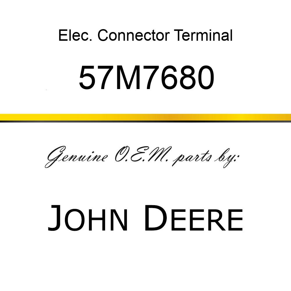 Elec. Connector Terminal - DEUTSCH RECPT. LOCKING WEDGE, 8 PIN 57M7680