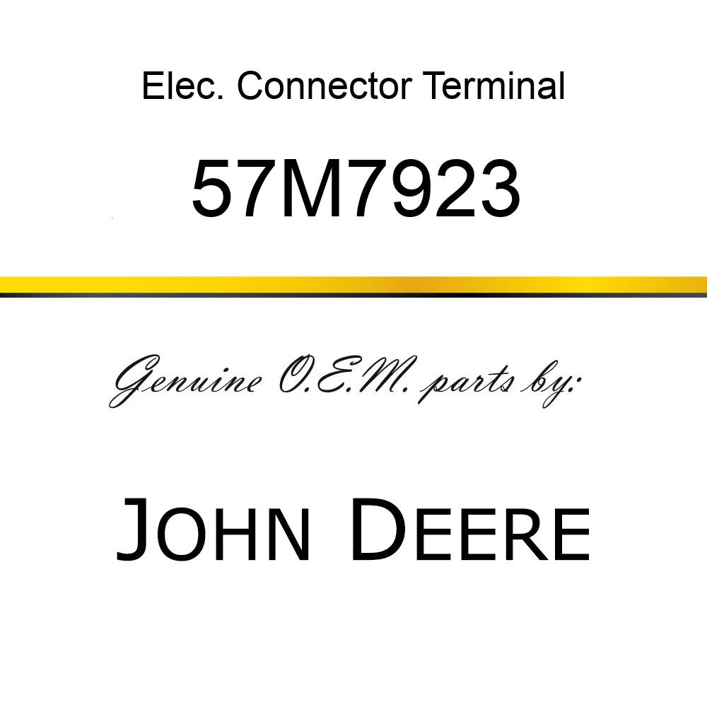 Elec. Connector Terminal - DEUTSCH HD10 RECEPTACLE DUST CAP 57M7923