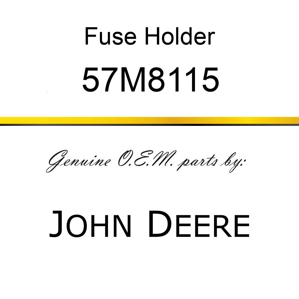 Fuse Holder - FUSE HOLDER/RED 57M8115