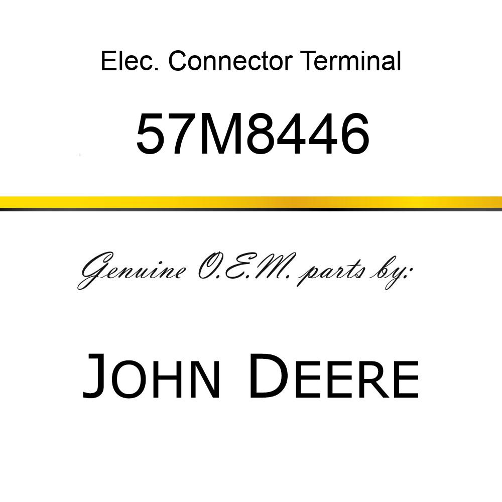 Elec. Connector Terminal - DEUTSCH DRB SEC RCPT WEDGE,C CLOCK 57M8446