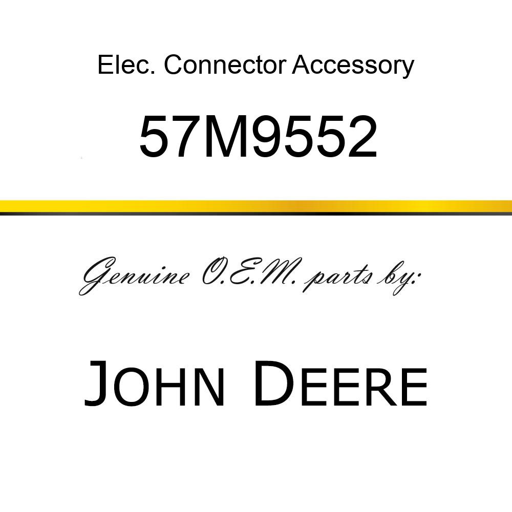 Elec. Connector Accessory - DEUTSCH DT 8WAY PLUG BOOT 57M9552