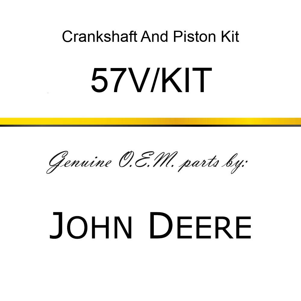 Crankshaft And Piston Kit - VERTALOK KIT 57V/KIT