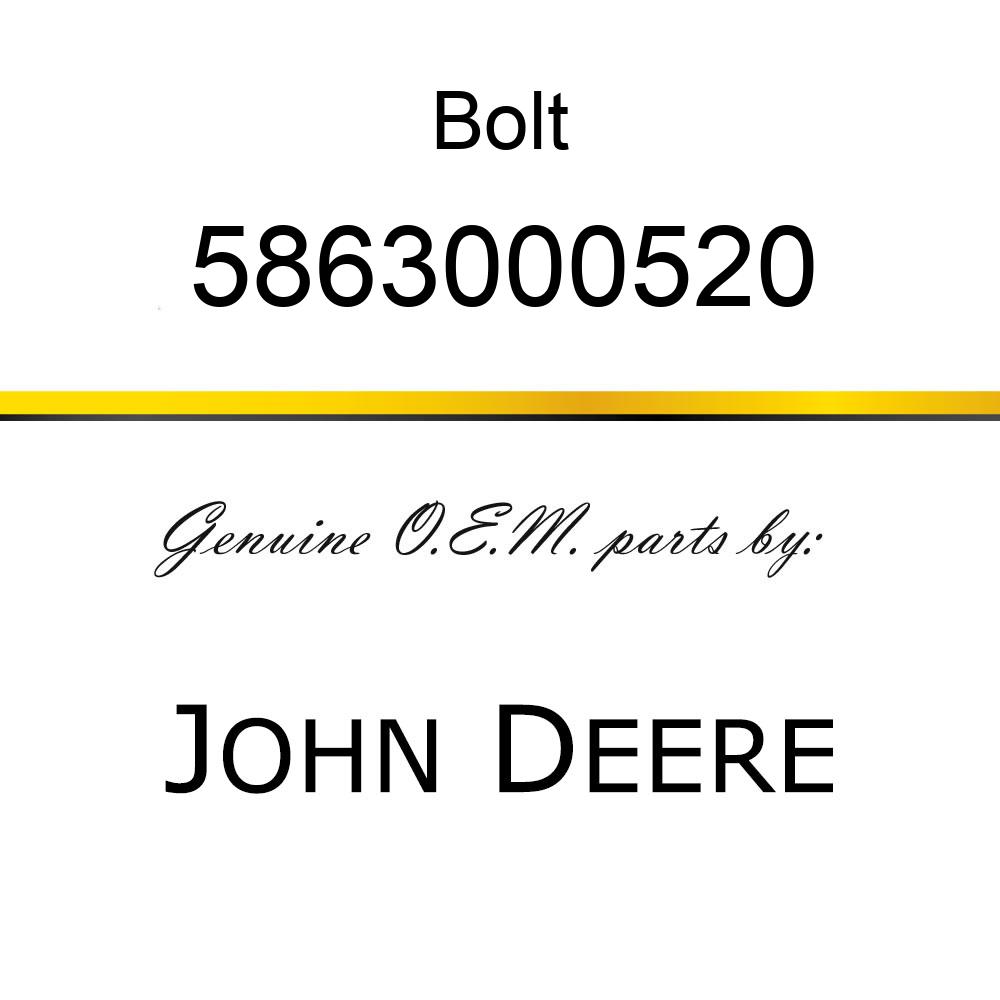 Bolt - BOLT,  GEAR CASE 5863000520