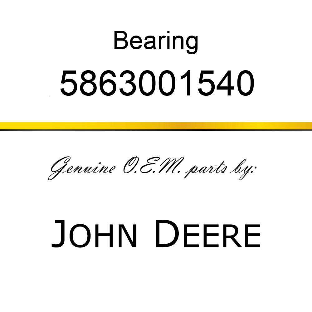 Bearing - BEARING,  CAMSHAFT 5863001540
