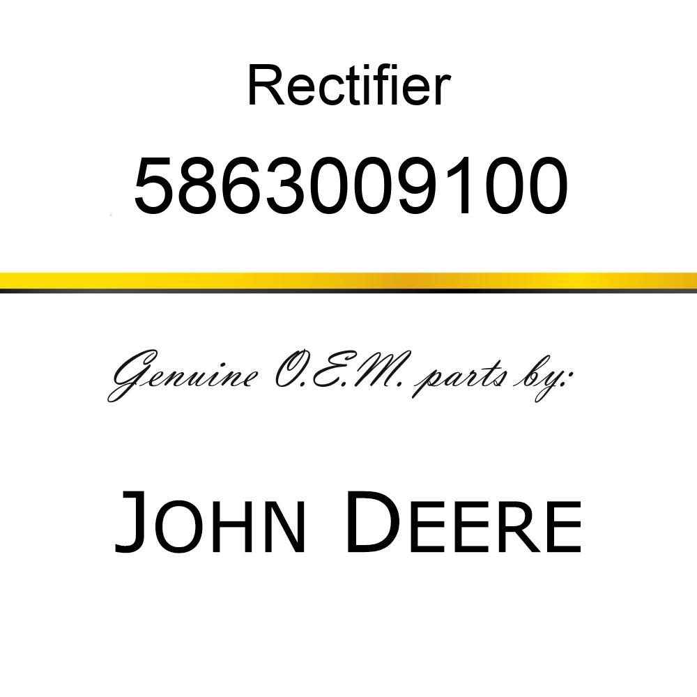Rectifier - RETAINER,ROTOR 5863009100