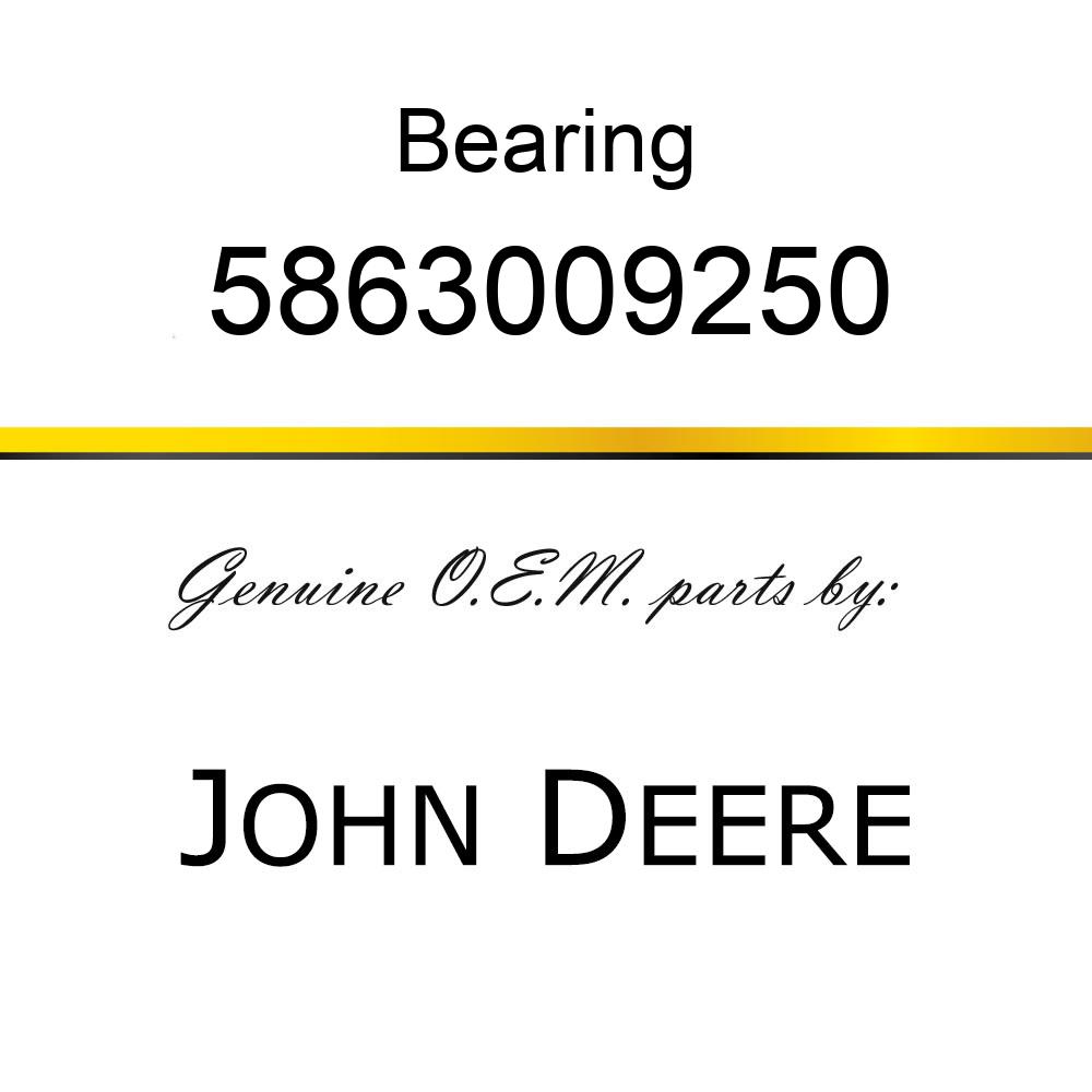 Bearing - BEARING,ROTOR, GENER 5863009250