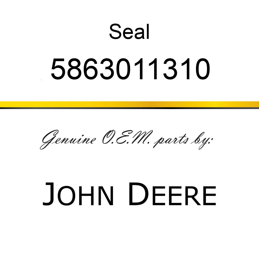 Seal - SEAL,  OIL, CRANKSHAFT FRT 5863011310