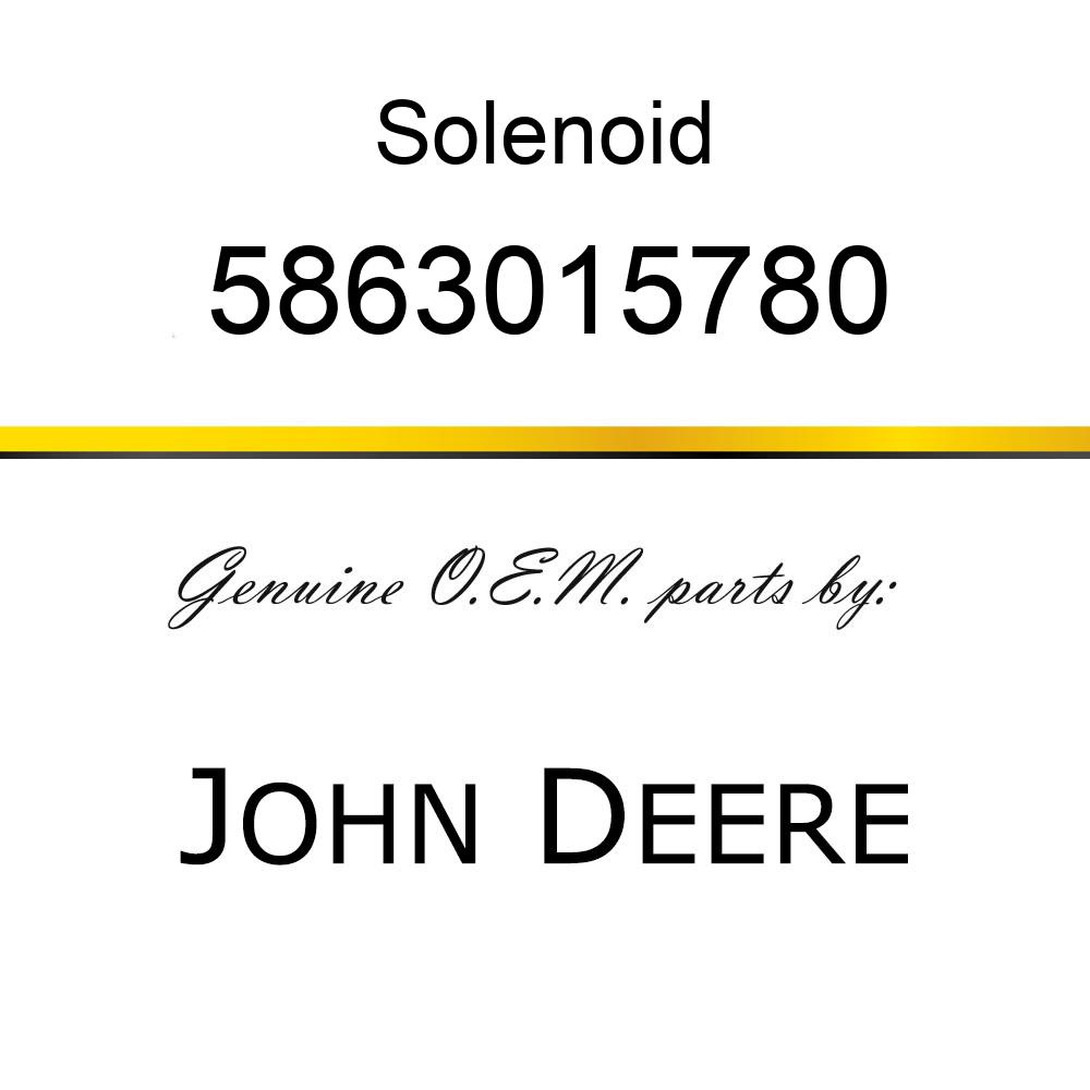 Solenoid - SOLENOIDFUEL ENRICH 5863015780