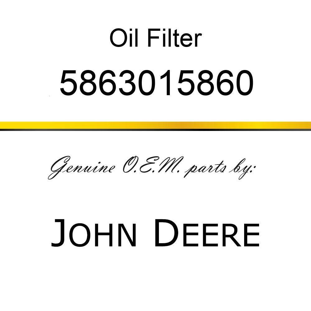 Oil Filter - ELEMENT,  OIL FILTER 5863015860