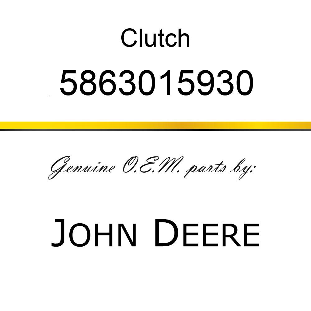 Clutch - CLUTCH,PINION, START 5863015930