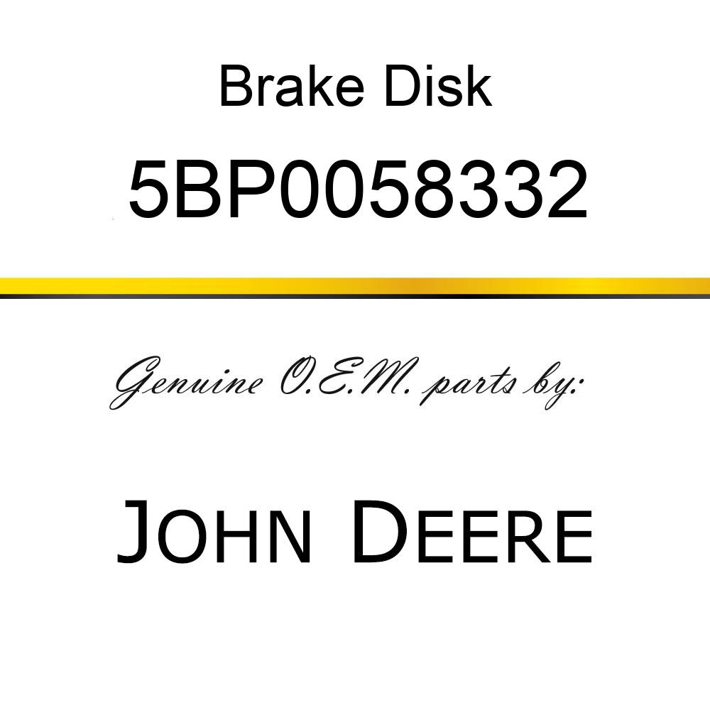 Brake Disk - PLASTIC CAP 5BP0058332
