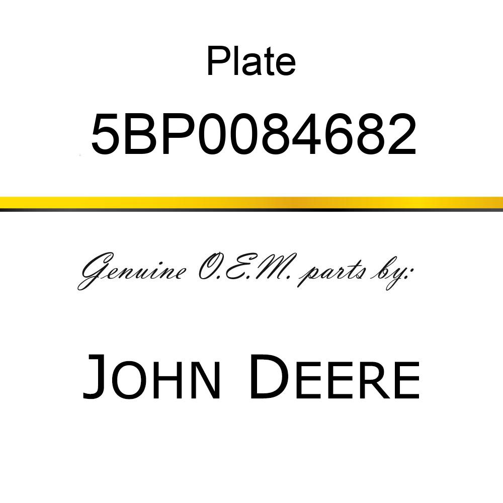 Plate - SIDE ROLLER SCRAPER PLATE (OPT) 5BP0084682