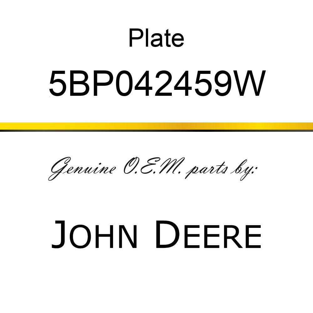 Plate - DRIVE PLATE 5BP042459W
