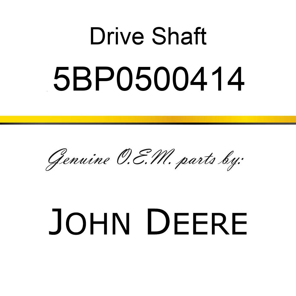 Drive Shaft - DRIVELINE COMPLETE (GM2060) 5BP0500414