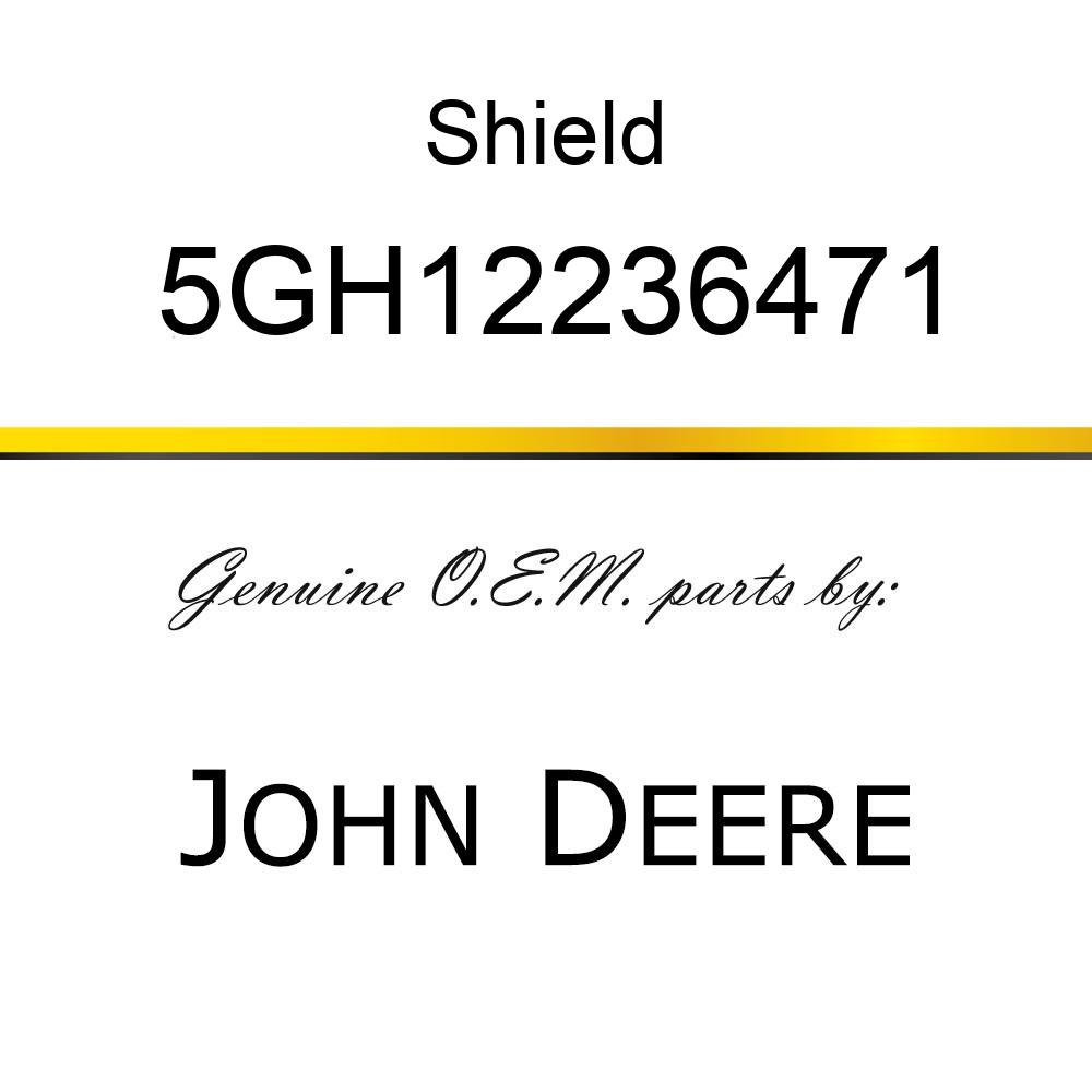 Shield - DRIVEN AXLE PULLY PROTECTION 5GH12236471