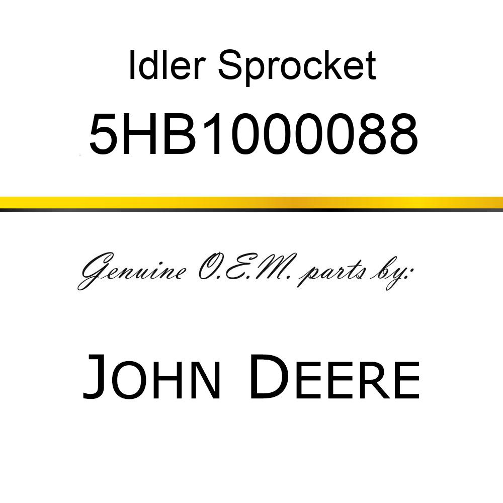 Idler Sprocket - SPKT, 662 7 1 IDLER CAST 5HB1000088