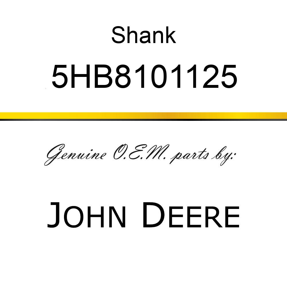 Shank - SHANK, WHEEL SWIVEL BP1166 5HB8101125