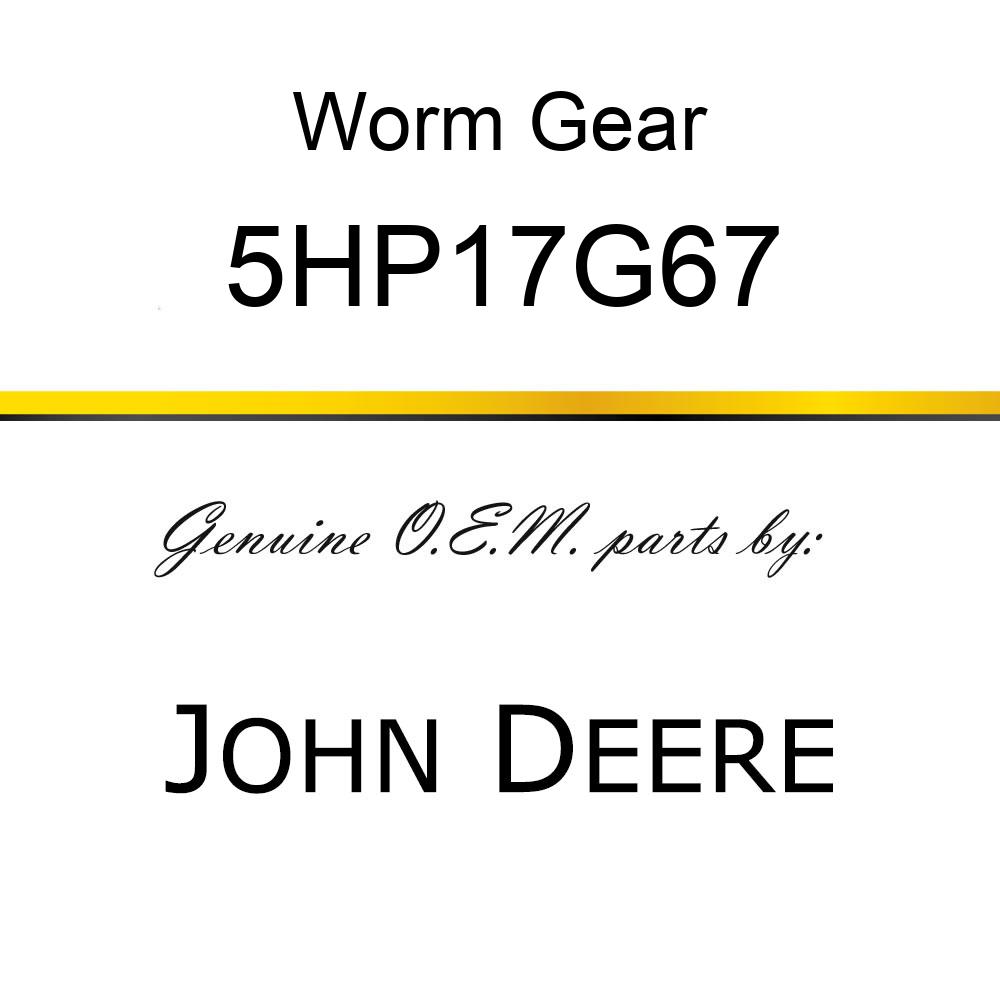 Worm Gear - WORM GEAR SPROCKET 5HP17G67