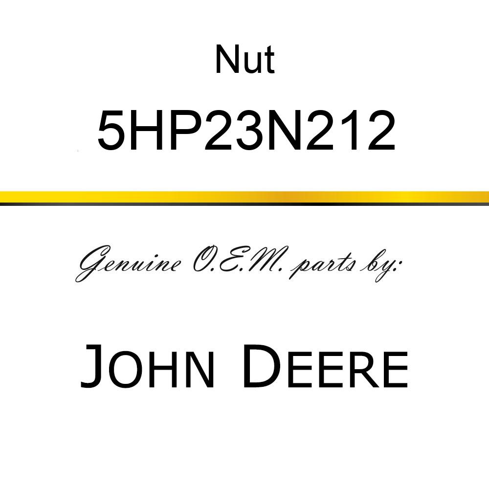 Nut - HEX NUT, COUPLING, 3/8-16 X 1-1/8 5HP23N212